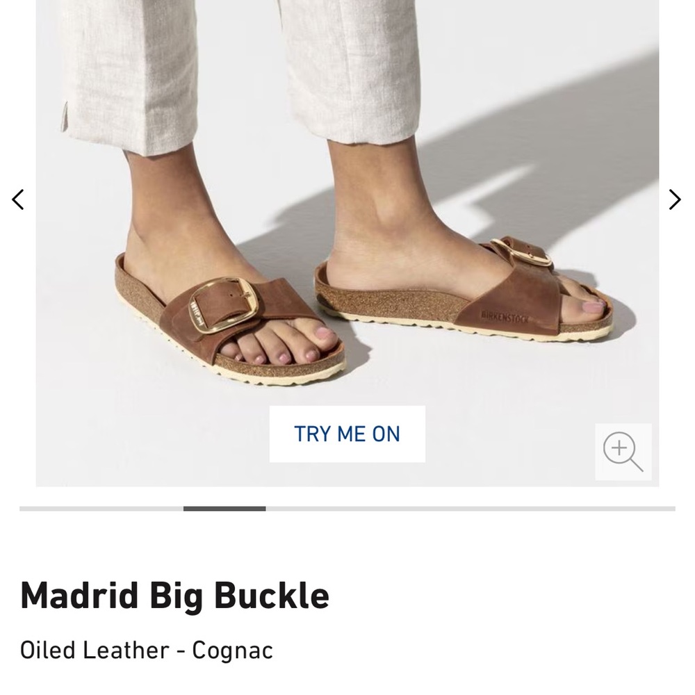 Birkenstock Madrid Big Buckle Sandals - Brown